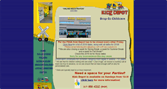 Desktop Screenshot of kidzdepotinc.com